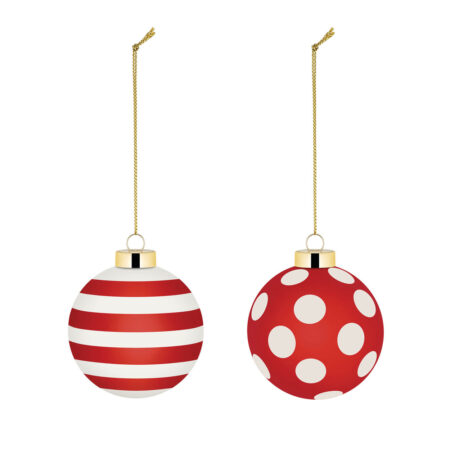 ALESSI DELIGHT KERSTBALLEN SET 2