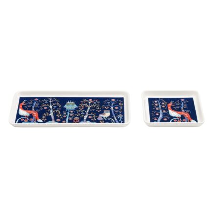 IITTALA TAIKA BLAUW BORD 12×24 CM - Afbeelding 2