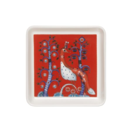 IITTALA TAIKA ROOD BORD 12×12 CM