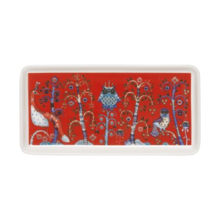 IITTALA TAIKA ROOD BORD 12×24 CM