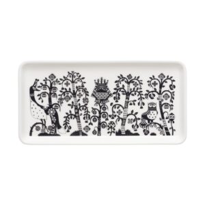IITTALA TAIKA ZWART BORD 12×24 CM