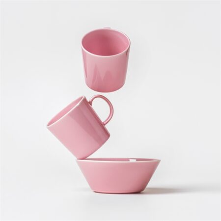 IITTALA TEEMA ROZE PLAT BORD 17CM - Afbeelding 5