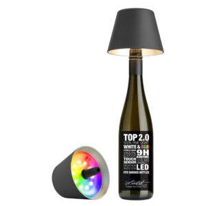 Sompex TOP 2.0 Oplaadbare Flessenlamp Antraciet
