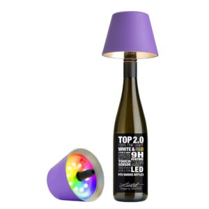 Sompex TOP 2.0 Oplaadbare Flessenlamp Paars