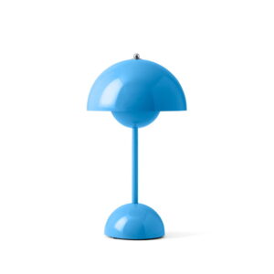 FLOWERPOT OPLAADBAAR TAFELLAMP VP9 SWIM BLUE