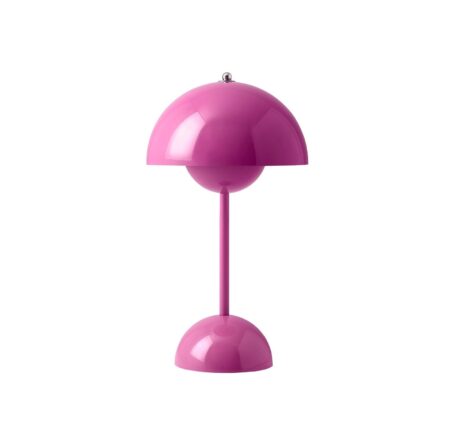 FLOWERPOT OPLAADBAAR TAFELLAMP VP9 TANGY PINK
