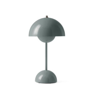 FLOWERPOT OPLAADBAAR TAFELLAMP VP9 STONE BLUE