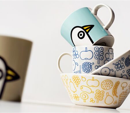 IITTALA TEEMA BIRDIE MOK LINNEN 0,3L - Afbeelding 3