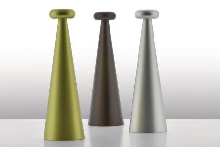 ALESSI BEDIN TAFELLAMP GRIJS - Afbeelding 7