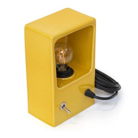 PIET HEIN EEK ONE MOLD TAFEL- WANDLAMP GEEL