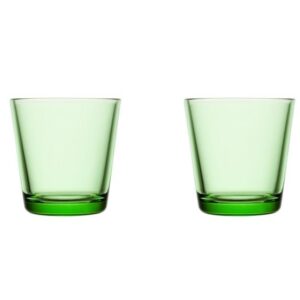 IITTALA KARTIO APPELGROEN GLAS 21 CL – SET 2 STUKS