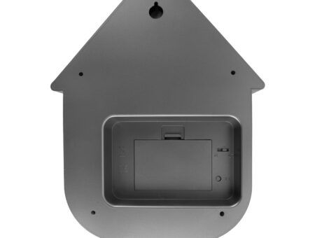 KARLSSON MODERN CUCKOO WANDKLOK ANTRACIET METALLIC - Afbeelding 3