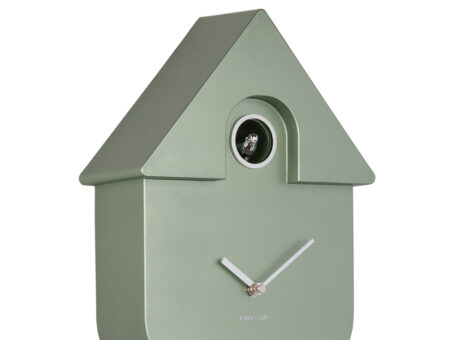 KARLSSON MODERN CUCKOO WANDKLOK GROEN METALLIC - Afbeelding 2