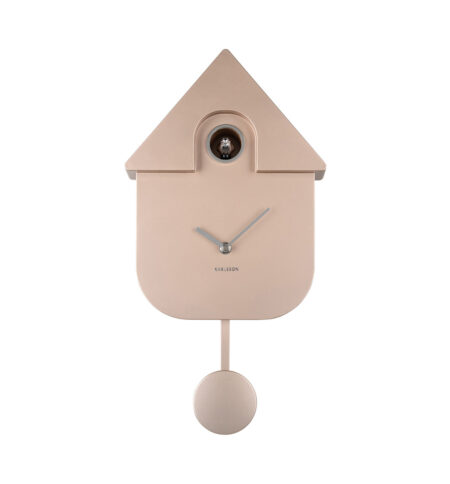 KARLSSON MODERN CUCKOO WANDKLOK ROSÉGOUD METALLIC - Afbeelding 2