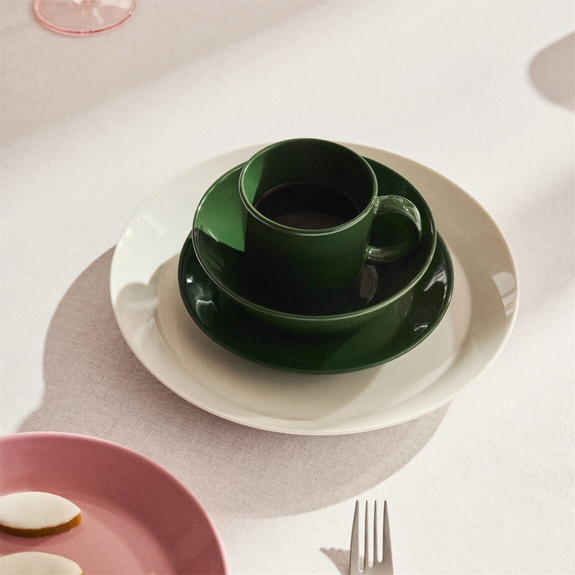 IITTALA TEEMA JAGERGROEN PLAT BORD 17CM - Afbeelding 4