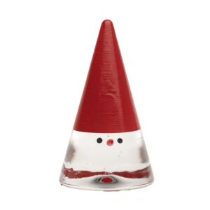 KOSTA BODA NOEL KERSTMAN 11,5cm ROOD